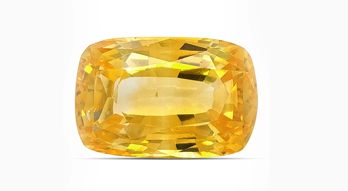 Gemstone: yellow sapphire - pukhraj